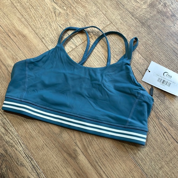 ZYIA Other - Zyia Active slate blue luxe bra XL